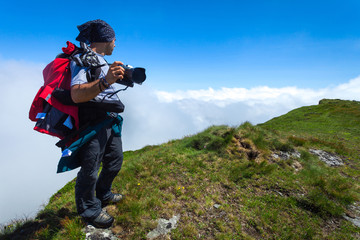 Exploring the mountains of Romania, epic landscapes and low clouds ahead