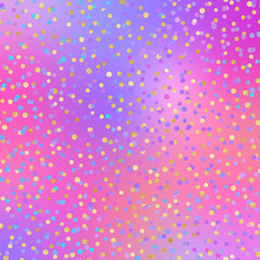 Holographic Design on Gradient Background - Cute holographic pattern on bright neon gradient background