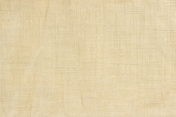 Texture of linen fabric material