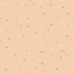 Abstract geometrical background. Textured wallpaper. Website, blog, presentation, fabric or advertising background. Seamless vector pattern