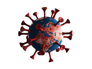 covid-19 contagion world map