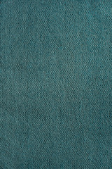 Turquoise color woven fabric