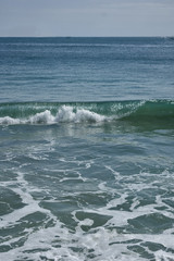 waves on the beach