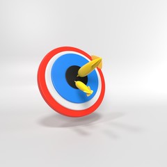 Objetivo 3d render © annretro