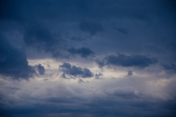 Obraz premium blue sky with clouds