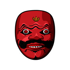 Tumenggung Traditional Mask