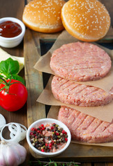 meat patty for burger