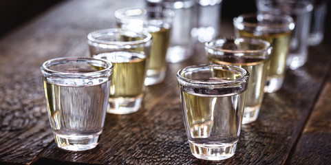 high-grade distilled alcohol. Brazilian cachaça, drip, vodka, white rum, spirits, sake.