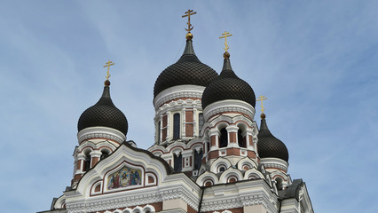 Alexander Nevsky Cathedral (Aleksander Nevski katedraal) rooftop day view