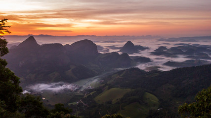 Burama district photographed in Burarama, a district of the Cachoeiro de Itapemirim County, in Espirito Santo. Atlantic Forest Biome. Picture made in 2018.