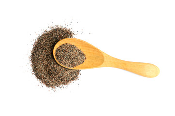 Himalayan black rock salt Kala Namak pungent-smelling condiment used in South Asia, Himalayas, Pakistan