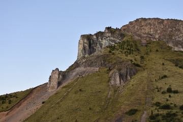 Fototapeta na wymiar montañas chile patagonia