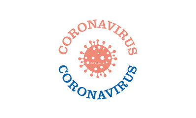 World Health Organization WHO introduced new official name for Coronavirus disease named COVID-19, dangerous virus vector illustration
