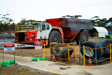 Underground Mining Dump Truck Maintenance