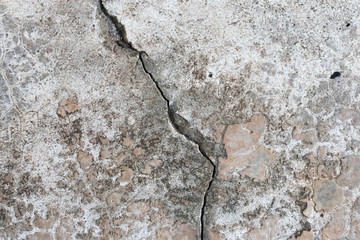 Cracked concrete texture , natural background