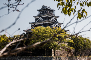 Fototapeta premium Hiroshima Castle Japan