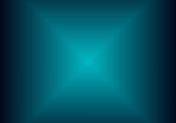 Blue Gradient abstract background. Blue template background. Blue empty room studio gradient used for background