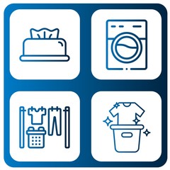 detergent icon set