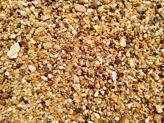 indian Sand and small stone at Sea beach 