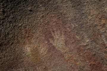Aboriginal Art Wave Rock, WA, Australia Mulka's Cave