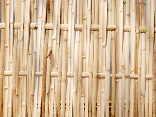bamboo mat background. bamboo wooden wall