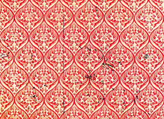 Ornamental patterned background