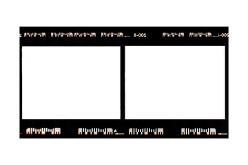 (35 mm.) film frame.With white space.