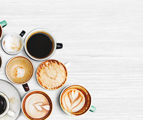 Coffee cup collection