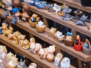 Lovely toys and puppet dolls.