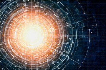 The concept of computer technology that powers digital data.