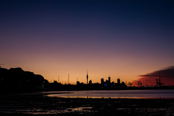 Auckland Skyline New Zealand