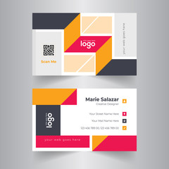 Corporate & Creative Business card Template Design.