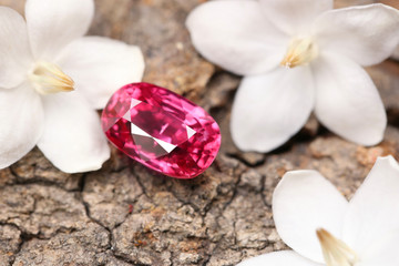 Red Gem Art and Decoration Gemstone RED RUBY