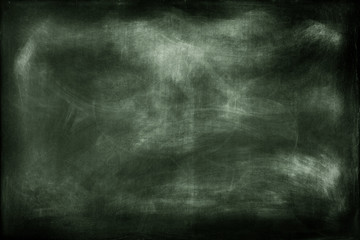 Messy school chalkboard
