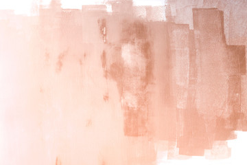Paint on a canvas