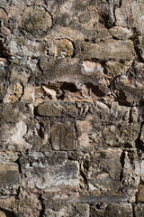 Texture of a stone wall. Old castle stone wall texture background. Stone wall as a background or texture.
