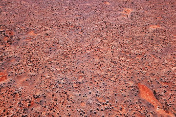 Aerial textures of Australian outback