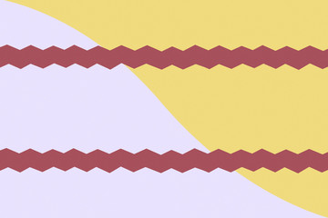 Colorful zig zag pattern
