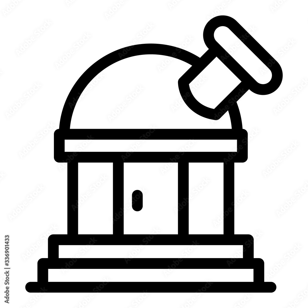 Poster constellation planetarium icon. outline constellation planetarium vector icon for web design isolate