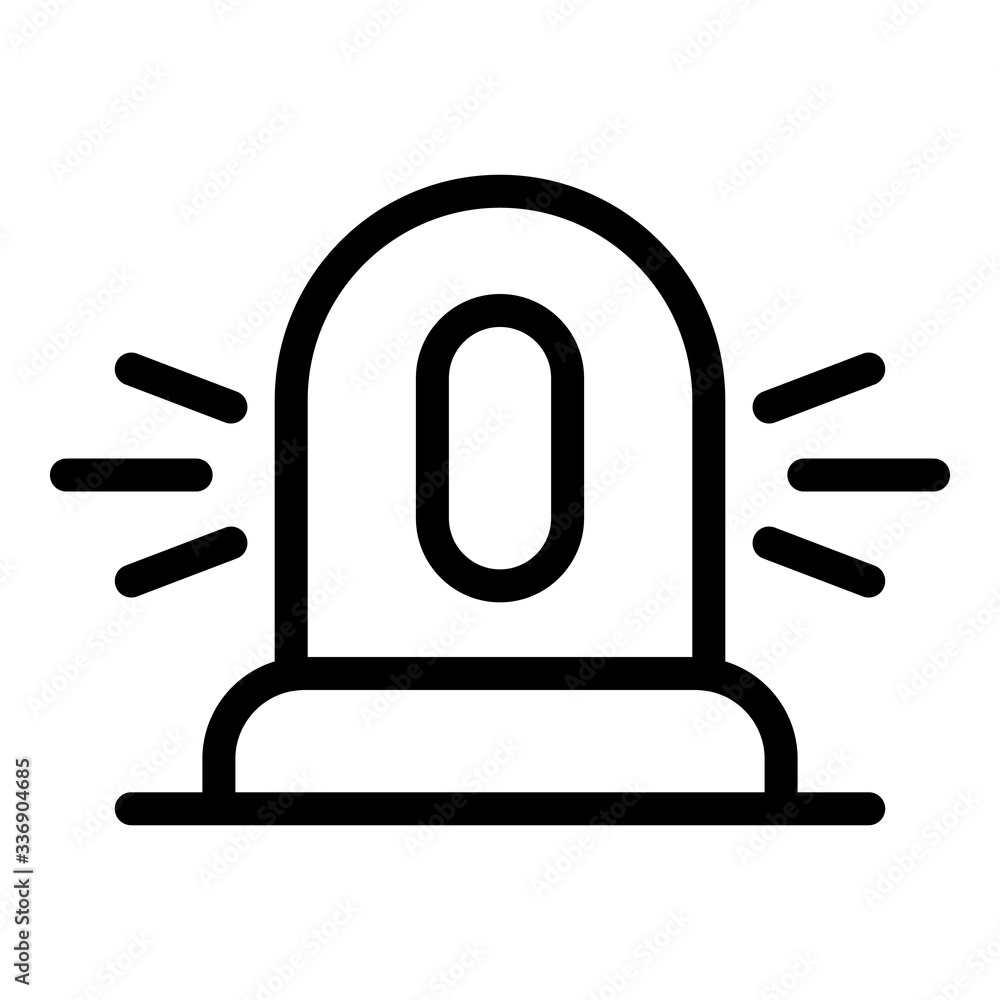 Poster flasher icon. outline flasher vector icon for web design isolated on white background