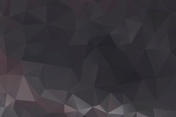 Black polygon textured background