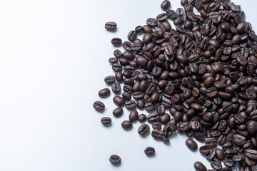 Coffee beans. Isolated on white background