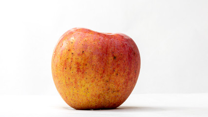 Apple fruit on white background