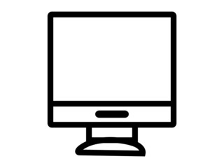lcd monitor with blank screen