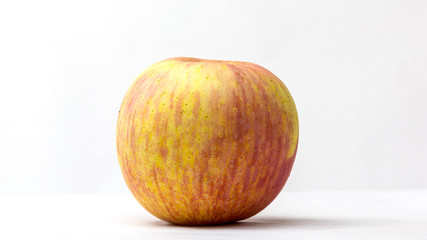 Apple fruit on white background