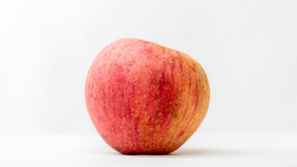 Apple fruit on white background