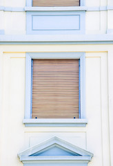 ancient window of historic building