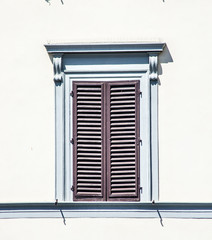 Fototapeta premium ancient window of historic building