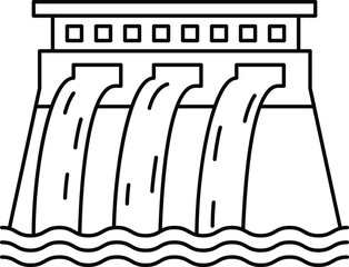 An illustration icon of Hydropower