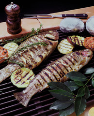 grilled fish 
